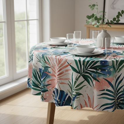 Mantel de loneta personalizada