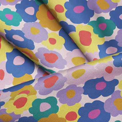 Loneta para mochila escolar