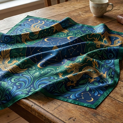 Crepe Chine para pañuelo personalizado